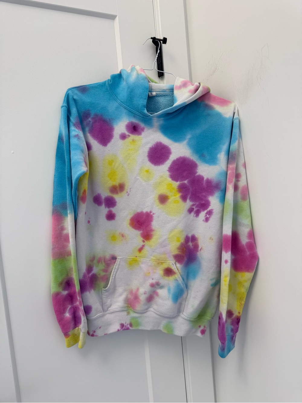 Tie-Dye Multi-Color Hoodie Sweatshirt - Men's